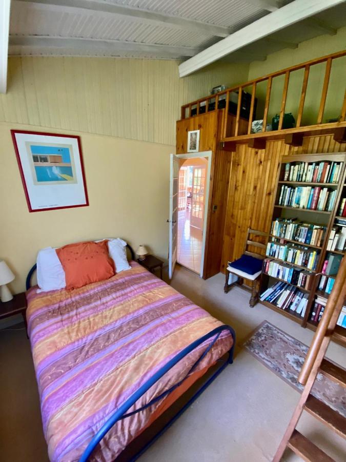 Double bedroom beside the library landing
